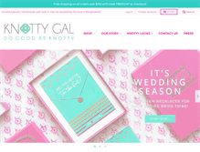 Tablet Screenshot of knottygal.com